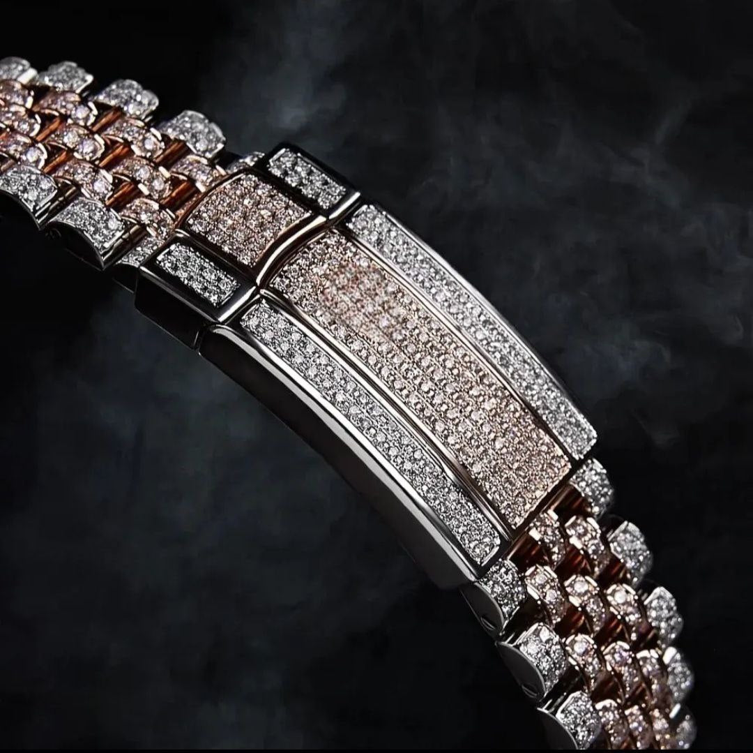 Women Jubilee 'Wimbledon Dial' - Moissanite Diamond Watch