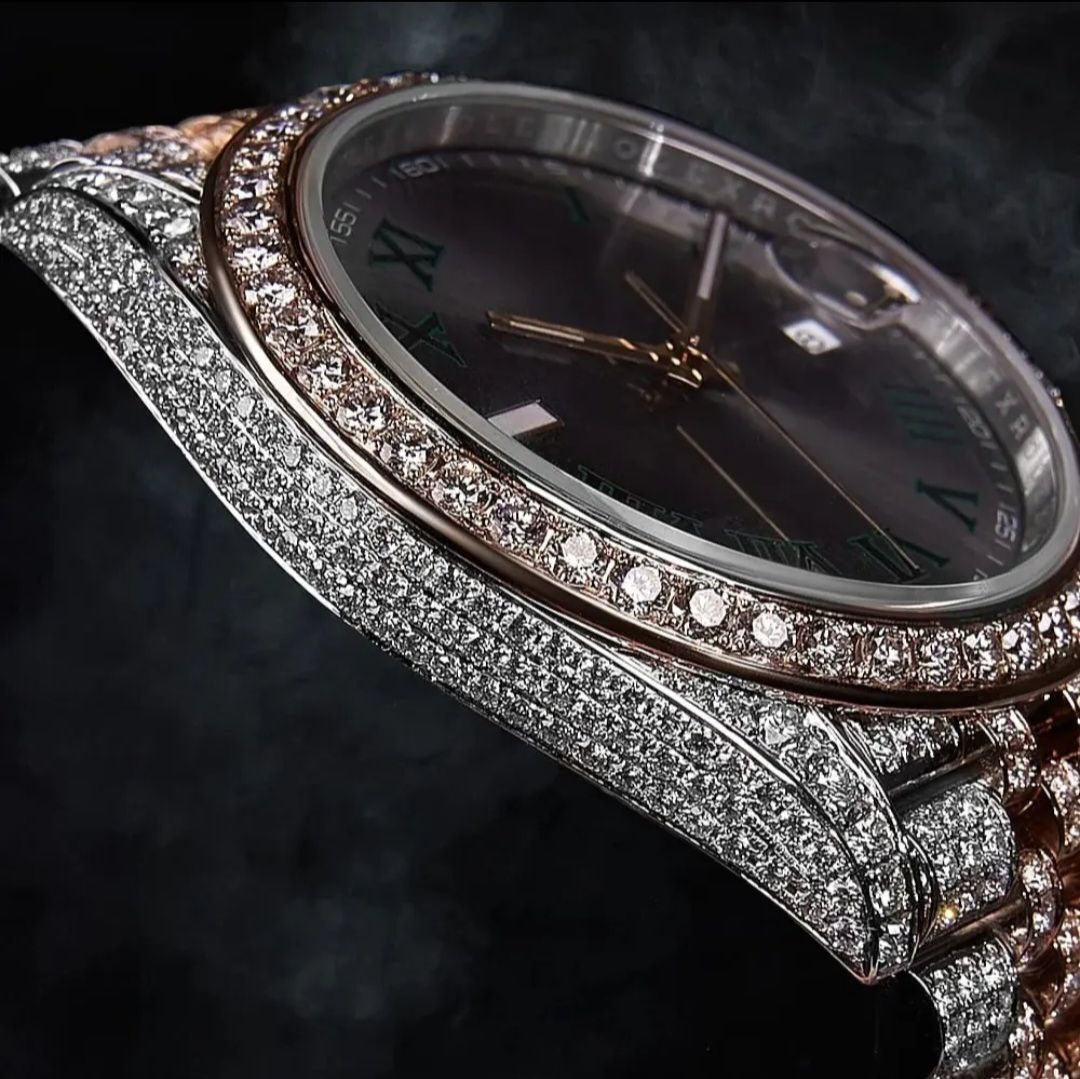 Women Jubilee 'Wimbledon Dial' - Moissanite Diamond Watch