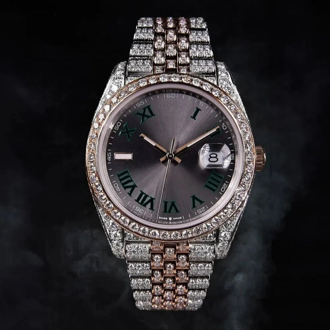 Women Jubilee 'Wimbledon Dial' - Moissanite Diamond Watch
