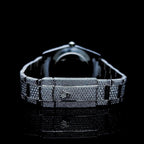 Iced Out Moissanite Diamond Watch for Men - Luxury Roman Dial Wrist Watch