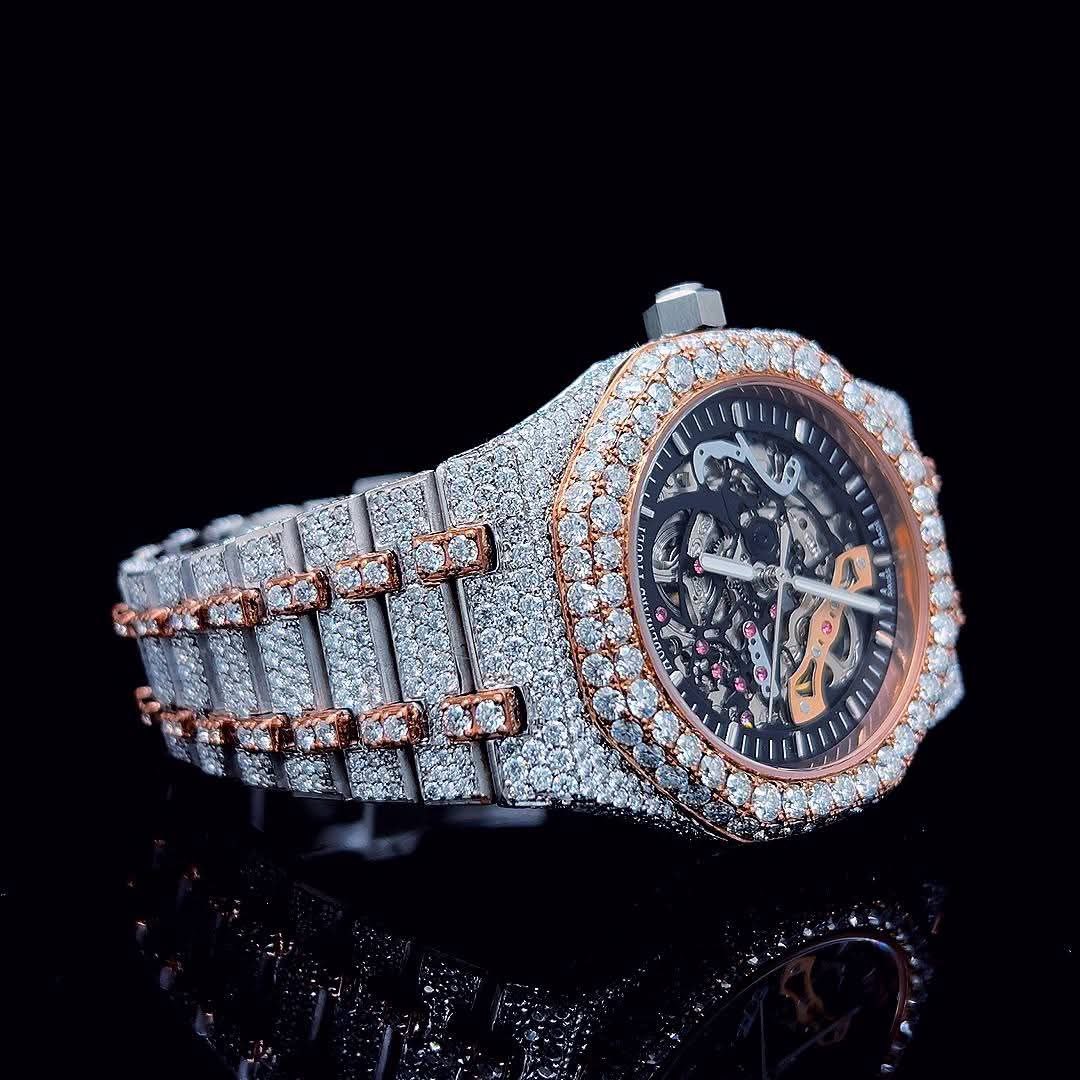 Best moissanite diamond watch - affordable Luxury iced out Watch