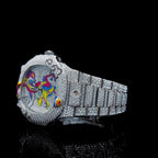 Top Quality Diamond Moissanite Watch | on Factory Price DEF Moissanite Diamond Iced Out Watch