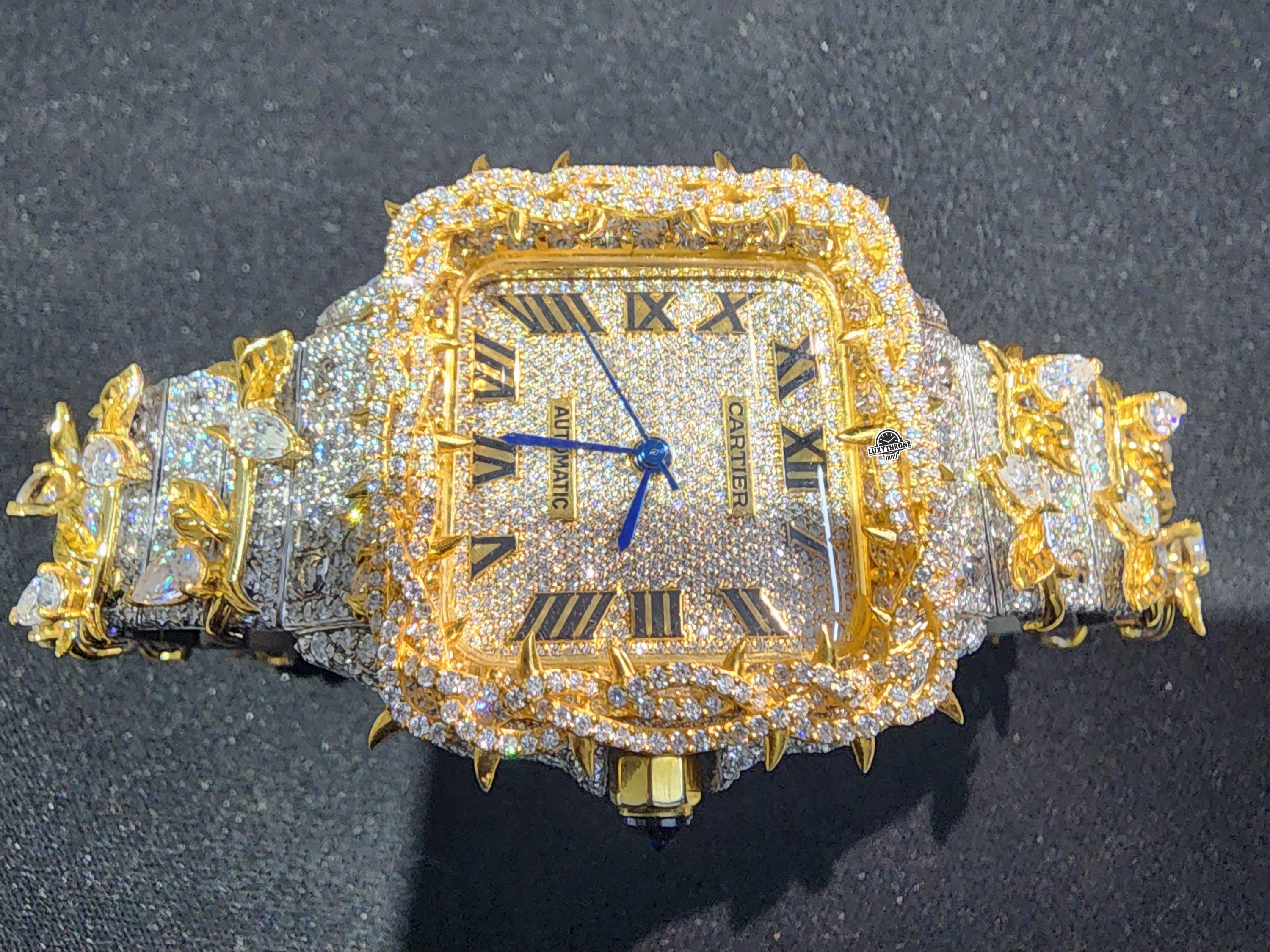 Moissanite Diamond Watch | Luxury women Fashion | Limited Edition | Moissanite Iced Out